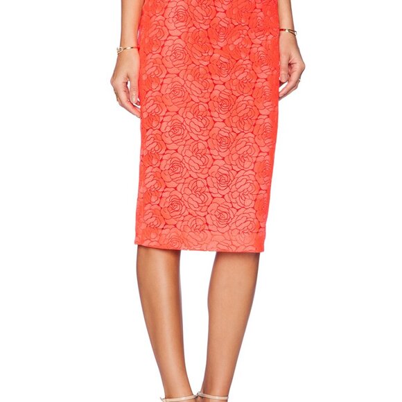 A.L.C Neon Pink Towner Skirt - Size 4 - Picture 3 of 3